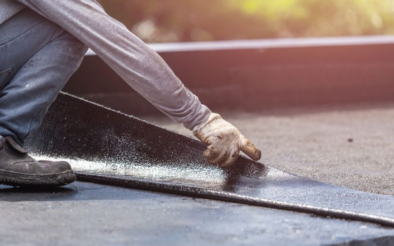 Travaux d'étancheité sur toiture à Pau